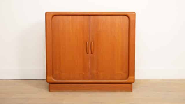 Vintage Shoe Cabinet Teak Dyrlund 1960s