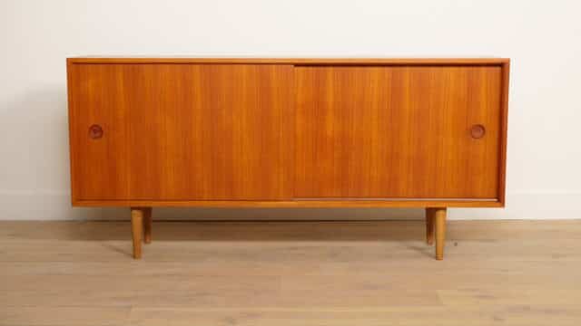 Vintage Teak Sideboard Danish Design TV Furniture 160 Cm