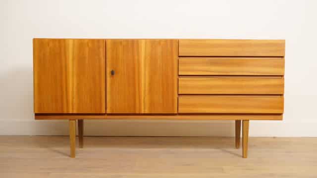 Vintage Sideboard Sleek Design 159 Cm