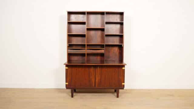 Buffet Vintage Peter Lvig Nielsen Bibliothèque Bois de Rose