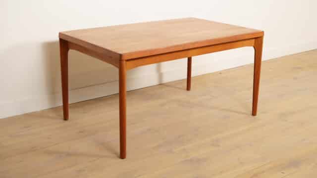 Vintage Dining Table Extendable Danish Design Teak