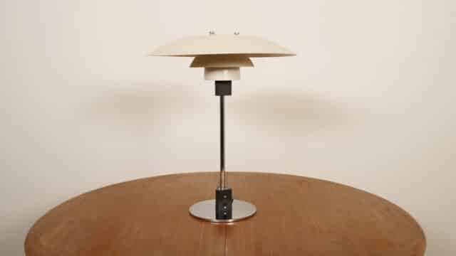 Lampe à poser vintage Ph 4 3 Louis Poulsen