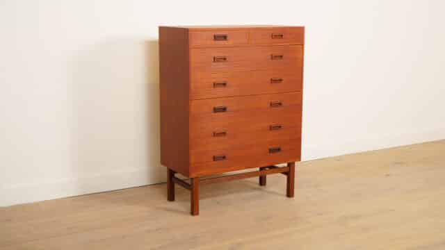 Vintage Chest of Drawers 7 Drawers Danish Design Teak