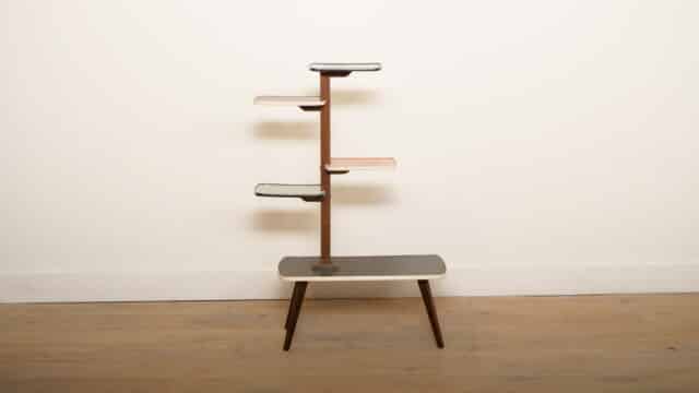 Vintage Plant Table Etagre 5 Layer 1970s