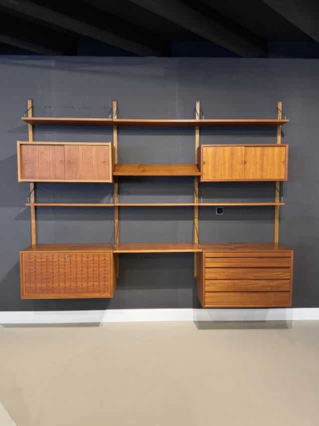 Wand Systeem Royal System Poul Cadovius Teak