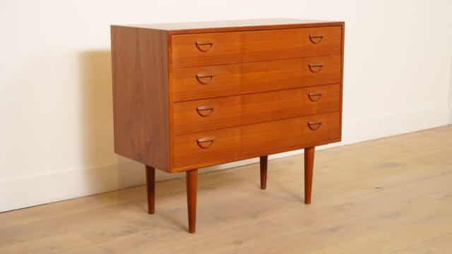 Vintage Chest of Drawers Kai Kristiansen Danish Design Teak Mid Century Modern