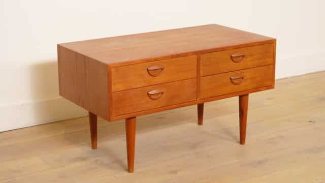 Commode Vintage Kai Kristiansen Danish Design Teck Mid Century Modern