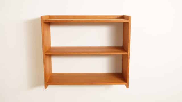 Vintage Wall Rack Niels Eilersen Wall Shelf Pine