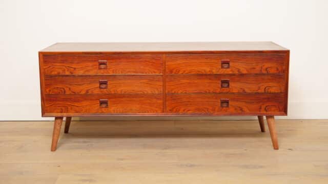 Vintage Sideboard Rosewood Chest of Drawers Danish Design