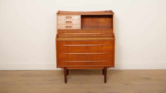 Vintage Secretaire Teak 89 cm