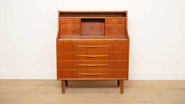 Vintage Secretaire Teak 94 cm