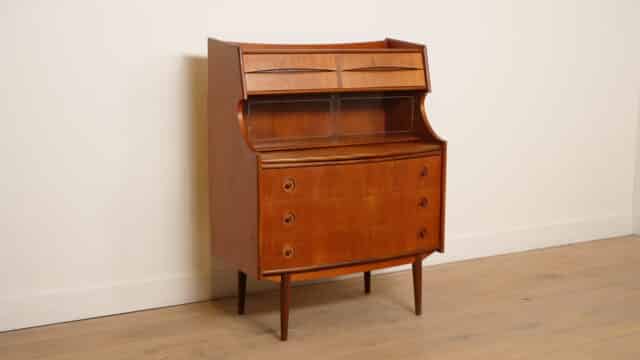 Vintage Secretaire Teak 85 Cm Gunnar Falsig