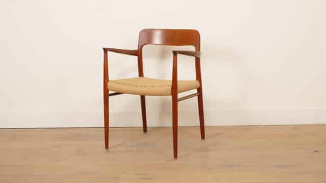 Niels Otto Moller Dining chairs Model 56 Teak Restored