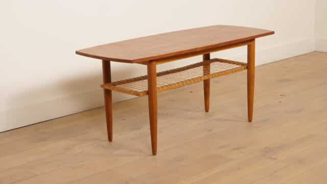 Vintage Coffee Table Teak Danish Mid Century