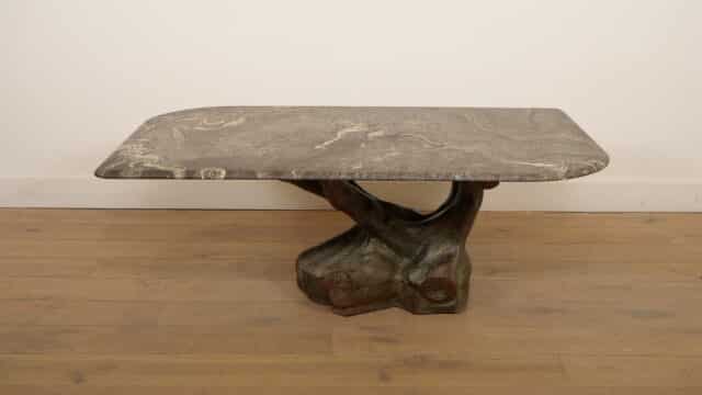 Vintage Marble Coffee Table, 1970s