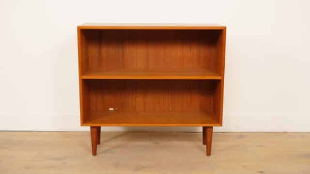 Vintage Teak Bookcase, 85 cm