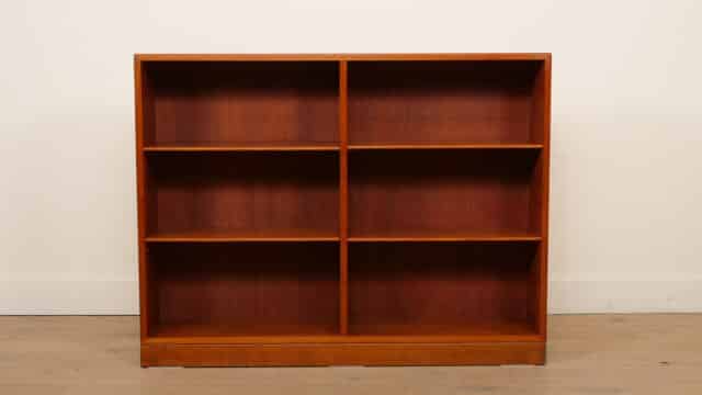 Vintage Teak Bookcase, 1960s, Borge Mogensen, FDB Möbler